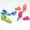 Tiny Scissors With Cover 1.3" Extra Mini Small Scissors, Razor Sharp Japanese Stainless Steel Blade, Keychain Scissors for Sewing, Office, Travel, Spring Loaded Blunt Tips, Made in JAPAN, Blue